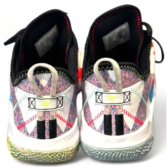 NIB-Jordan One Take II Men’s 10 Wht/ghost green/infrared 23/Blanc/Phantom - Picture 4 of 7